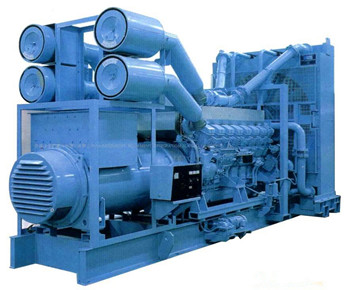 日本三菱柴油發(fā)電機組參數（600 KW）