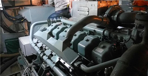 三菱S6R發(fā)動(dòng)機運轉中的檢測