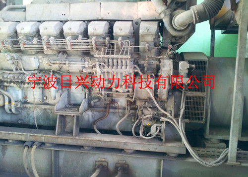 三菱R16柴油發(fā)動(dòng)機后部裝置的檢測、修理